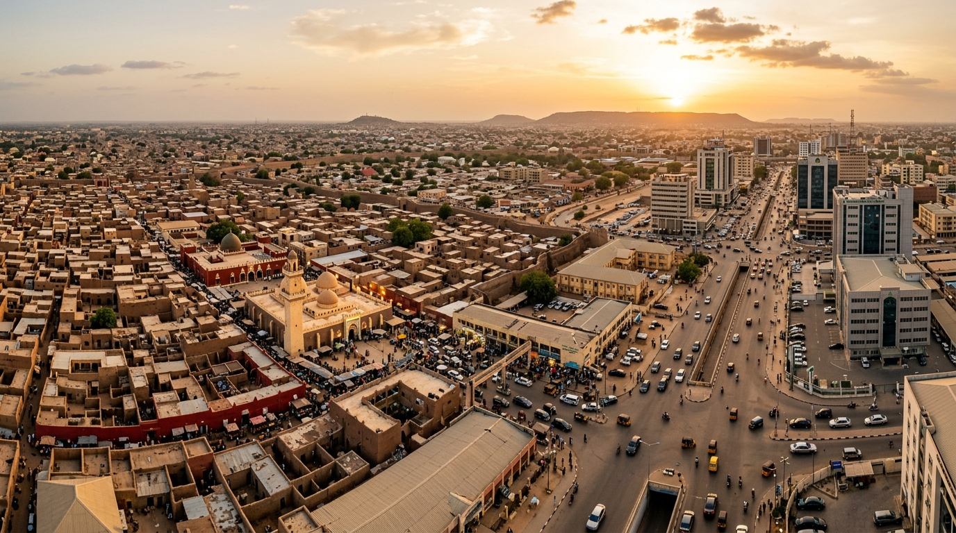 Kano City Skyline